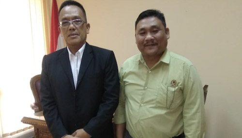 Bertemu Rektor IPDN, Badiamin Sinaga
