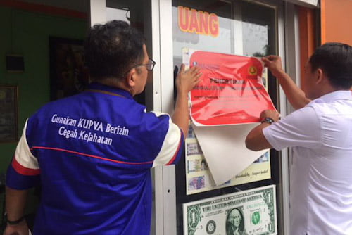 hindari masuknya dana teroris