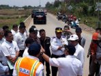 Sempat Terhenti Pembangunan Jalan Frontage Dilanjutkan frontage