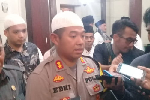 Kapolres Serang Kota, AKBP Edhi Cahyono, menghimbau masyarakat untuk menjaga situasi dan kondusifitas.