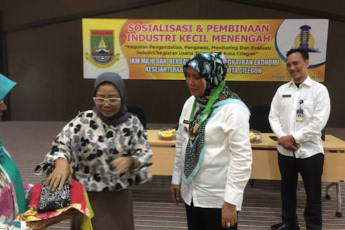 Ratu Ati Marliati sebagai Bunda IKM