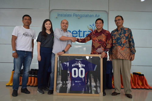 kunjungan persita ke aetra