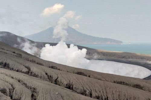 Aktivitas Gunung Anak Krakatau Lampung1