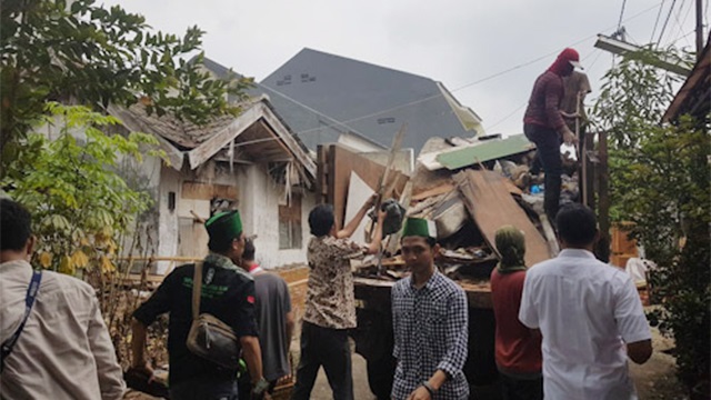 pasca banjir perumahan benua