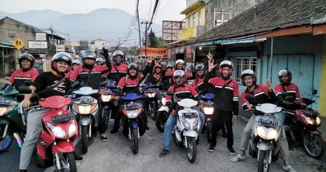 Komunitas motor Yamaha Nouvo1