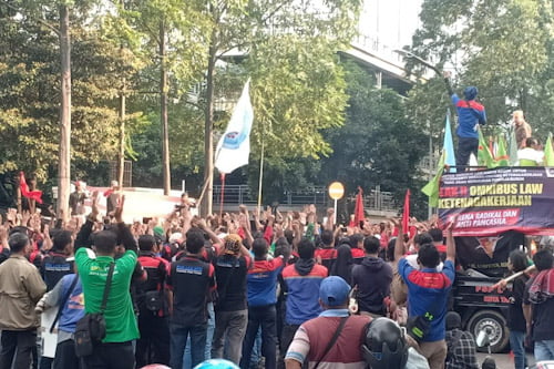 Aliansi Buruh Banten Bersatu Nilai Omnibus Law Jauh dari Pancasila