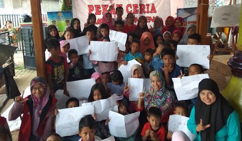 Kampung Dongeng Serang Rutin Berkegiatan