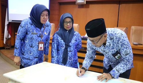 Diskominfo Kabupaten Tangerang Sertijab Eselon IV