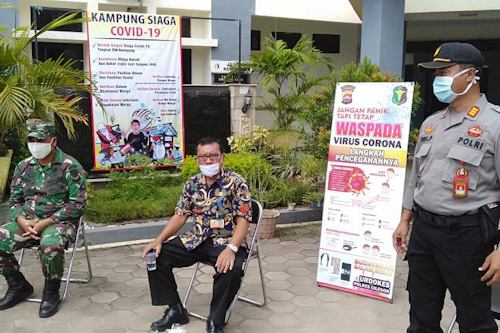 Guna Mencegah Covid-19, Sat Binmas Polres Cilegon Bentuk Kampung Siaga