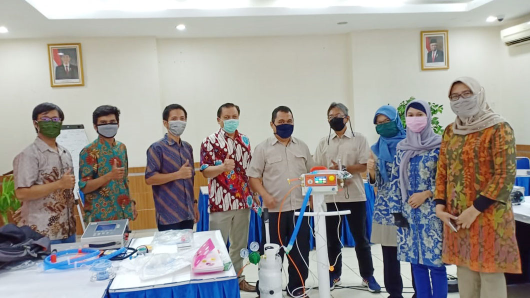 Dukung Penanganan Covid-19, Poltekkes Kemenkes Jakarta II Kembangkan HFNC Lokal Berbiaya Rendah