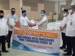 PDAM TB Salurkan Seribu Sembako Bantu Warga Terdampak Covid