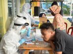Puskesmas Tigaraksa Rapid Test Massal di Perumahan Sudirman