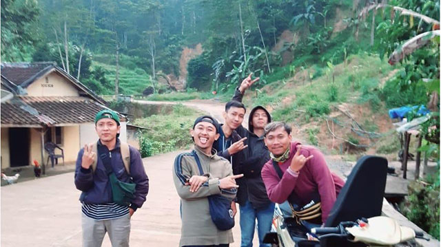 Hilangkan Penat Nouvo Chapter Tangerang Touring Citorek-Lebak
