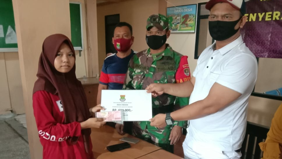 290 Warga Cibadak Terima BLT Dana Desa Rp 600 Ribu