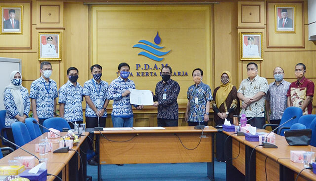 Air Bersih PERUMDAM TKR Bakal Dinikmati Warga Rajeg
