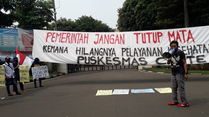 Gara-gara Puskesmas Cipete, Warga Ancam Class Action Walikota Tangerang