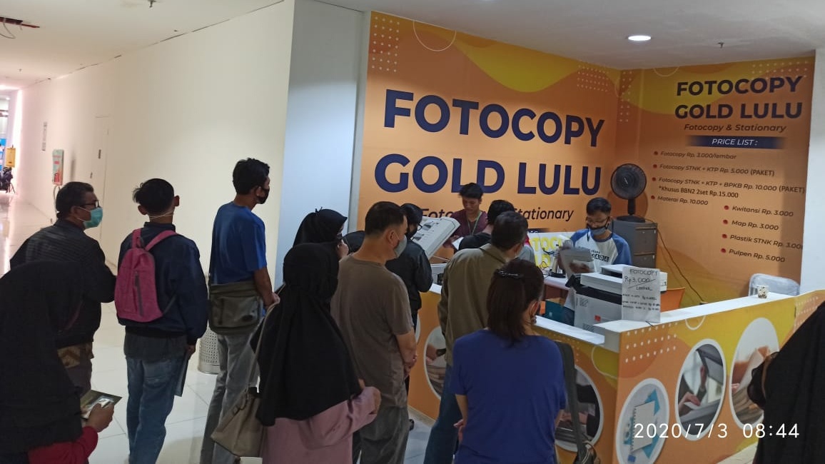 Samsat Kelapa Dua Dilengkapi Foto Copy Gold Lulu