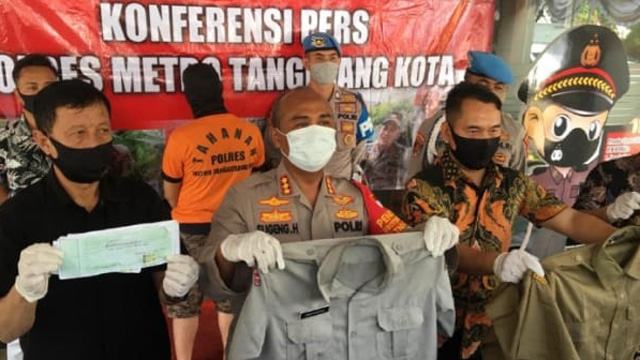 Raup Rp 600 Juta, Oknum BPBD Kota Tangerang Tipu 27 Orang