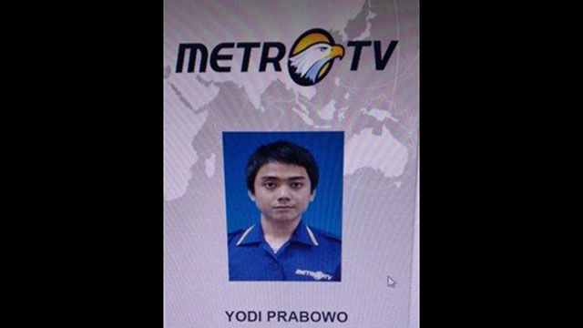 Wartawan Metro TV Yodi Prabowo Diduga Tewas Dibunuh
