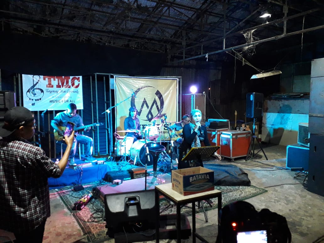 Lagi, Musisi Keren Kota Tangerang Pentas Musik di Gudang