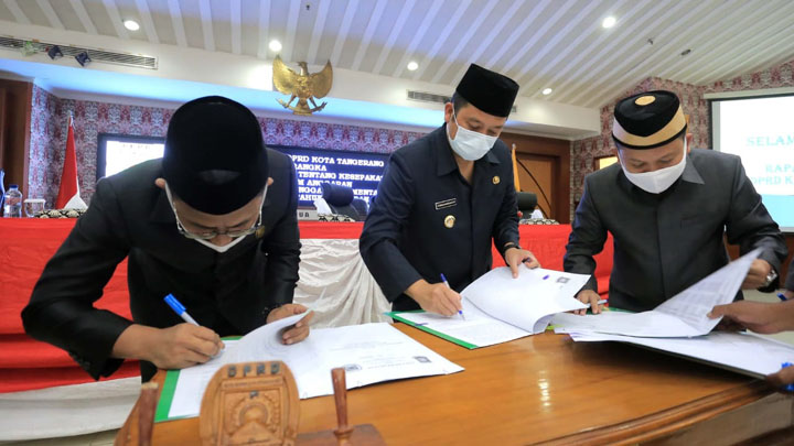 Pemkot-DPRD Kota Tangerang Sepakati KUA-PPAS 2021