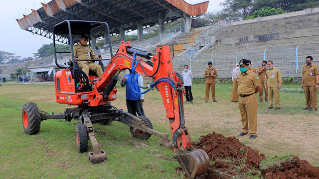 Pemkot Tangerang Rehabilitasi Stadion Benteng