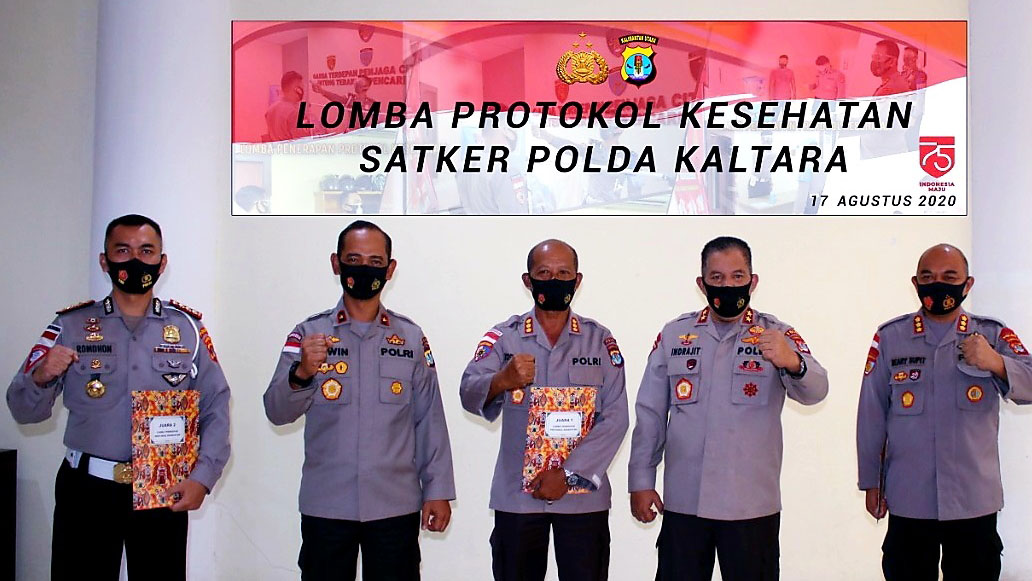 Polda Kaltara Gelar Lomba Implementasi Protokol Kesehatan1