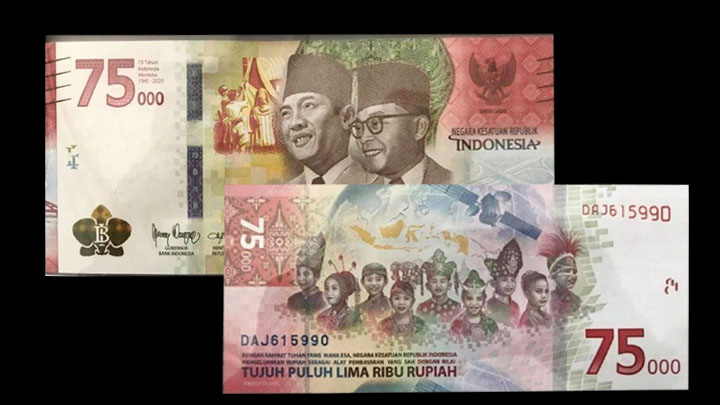 Pemerintah Indonesia Punya Uang Peringatan Kemerdekaan 75 Tahun