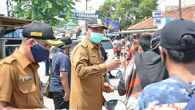 Ada Gerebek Masker di Solear, 1.600 Masker Dibagikan Gratis Kepada Masyarakat