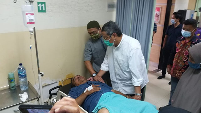 Alami Tindakan Kekerasan, Ketua Regu Pemenangan APK Benyamin-Pilar Masuk Rumah Sakit