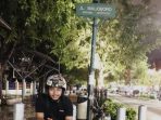 Reza Munawir Sajali Alangkah Menyenangkan dengan Honda C70, Reza Munawir Sajali Solo Ridding Tangerang-Bandung-Jogjakarta