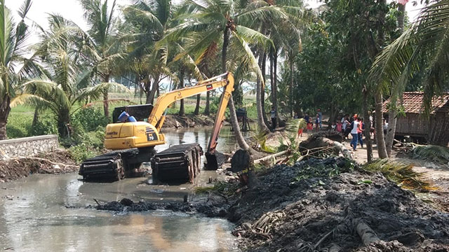 Dinas BMSDA Kabupaten Tangerang Normalisasi Puluhan Sungai dan Saluran Air