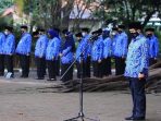 Upacara HUT KORPRI, Wali Kota Berharap ASN dan Masyarakat Bekerja Sama Serta Bersinergi Lawan Pandemi COVID-19