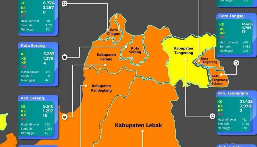 peta kabupaten tangerang
