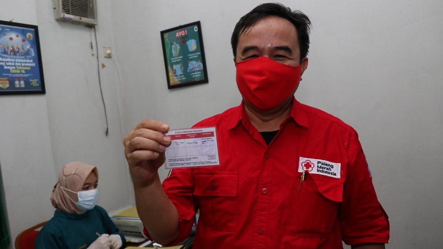 Ketua PMI Kabupaten Tangerang Soma Atmaja