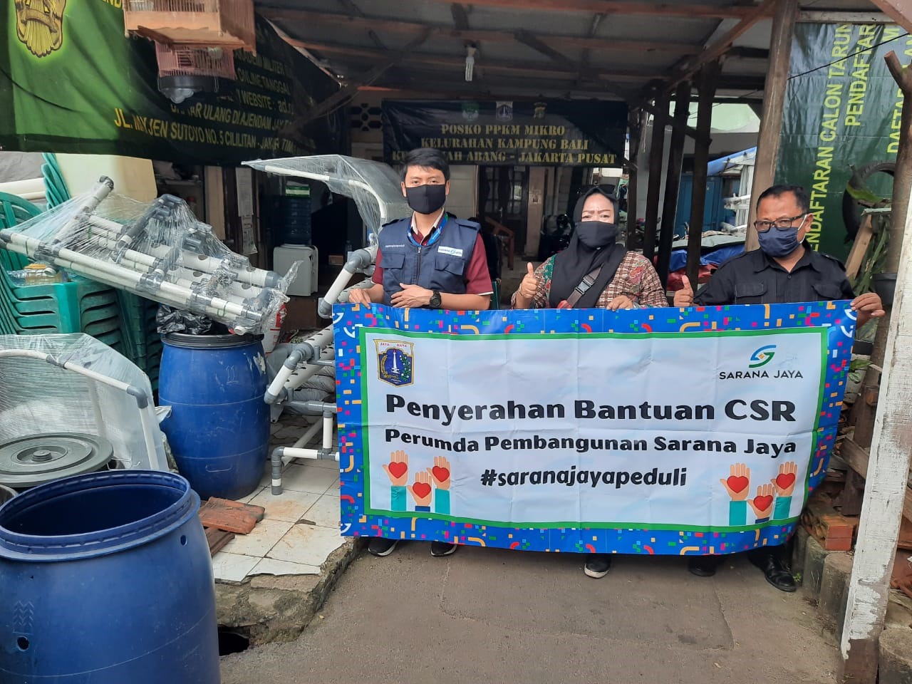 penyerahan bantuan csr