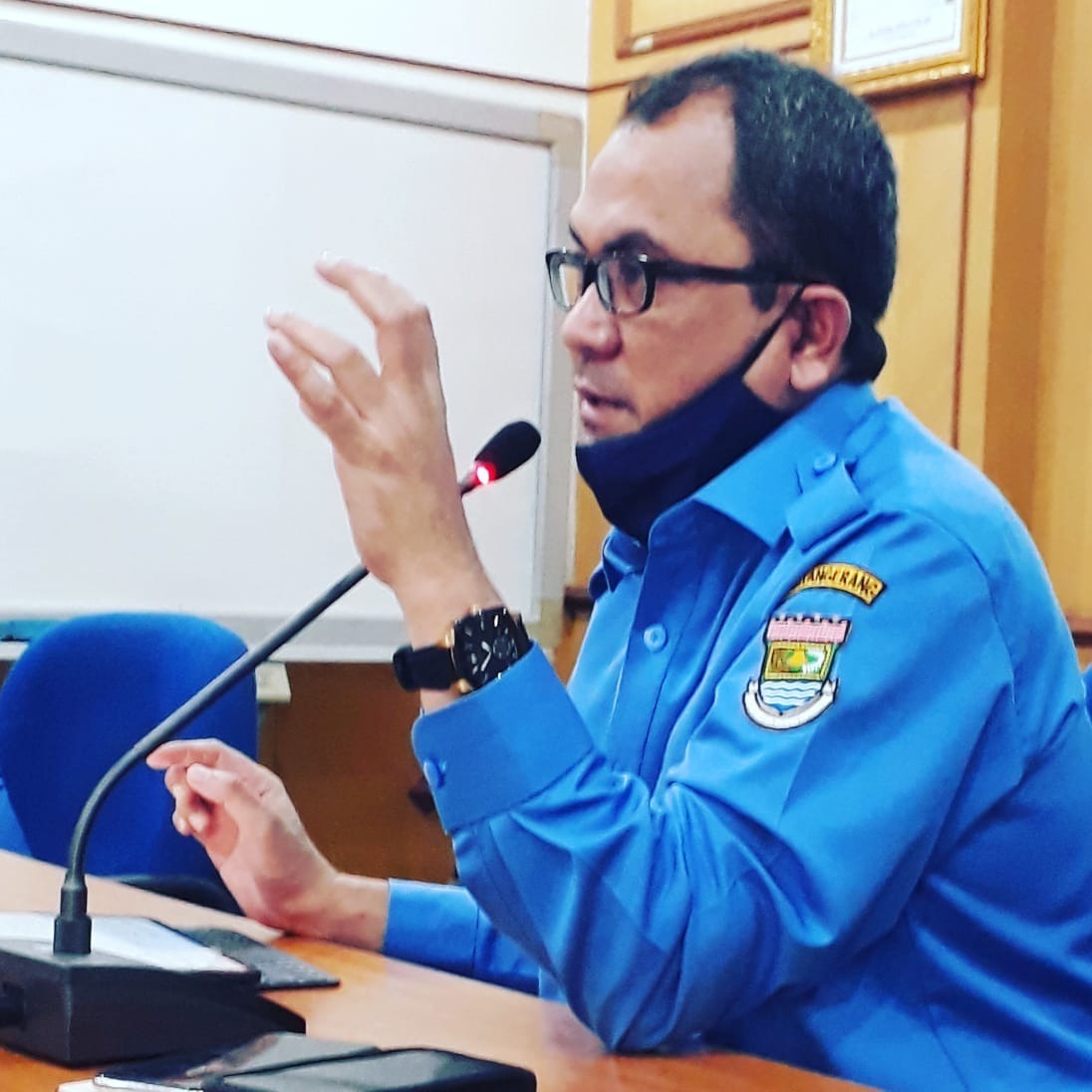 dirut perumdam tkr sofyan safar