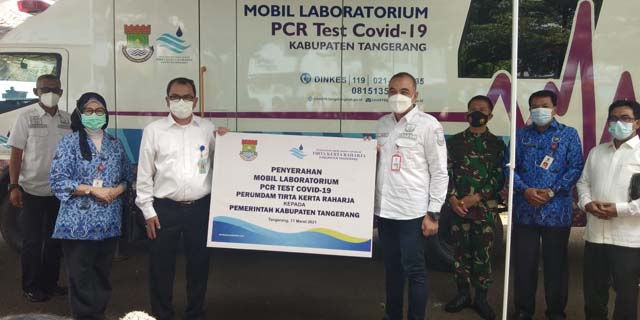 Mobil Lab PCR Test CIVID-19 Dari PERUMDAM TKR