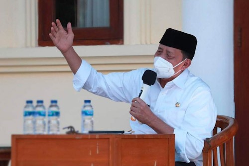gubernur banten Wahidin Halim