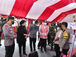 Bersama Panglima TNI, Kapolri Tinjau Pos Penyekatan Merak-Bakauheni