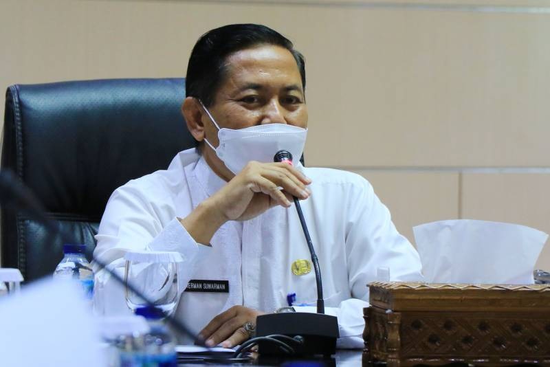 Herman Suwarman, Sekda Kota Tangerang