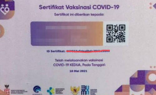 sertifikat vaksin