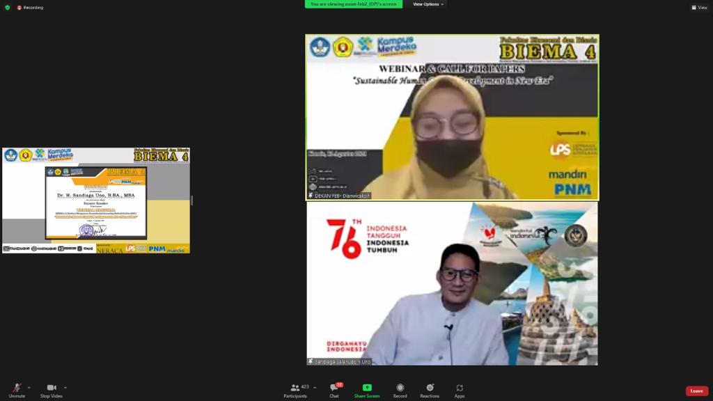 seminar nasional sektor ekonomi