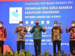 PERUMDAM TKR kembali Raih Penghargaan Tertinggi TOP BUMD AWARDS 2021