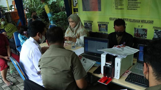 Disdukcapil Keliling Berikan Pelayanan Adminduk