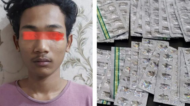 Pelaku Pnejual Obat Keras Online