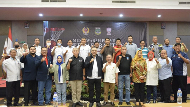 musyawarah Provinsi Persatuan Bola Basket Seluruh Indonesia (Perbasi) Banten