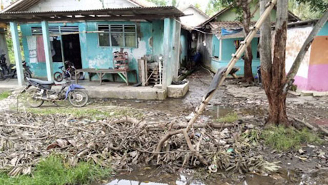 Banjir Desa Tanjung Burung Surut