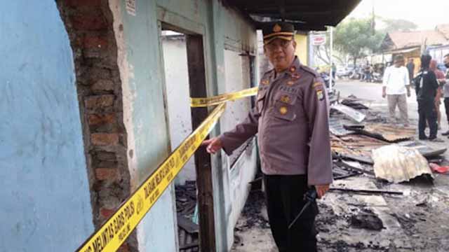 Kebakaran di Jati Mulya Tangerang
