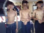 barang bukti senjata tajam diduga celurit